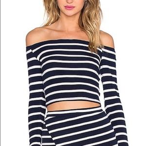 Lovers + Friends “Megan” Longsleeve Top Small